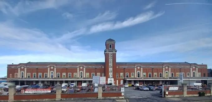 Liverpool Meat & Fish Market building on Prescot Road, Old Swan, Liverpool